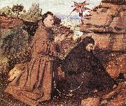 EYCK, Jan van Stigmatization of St Francis df oil